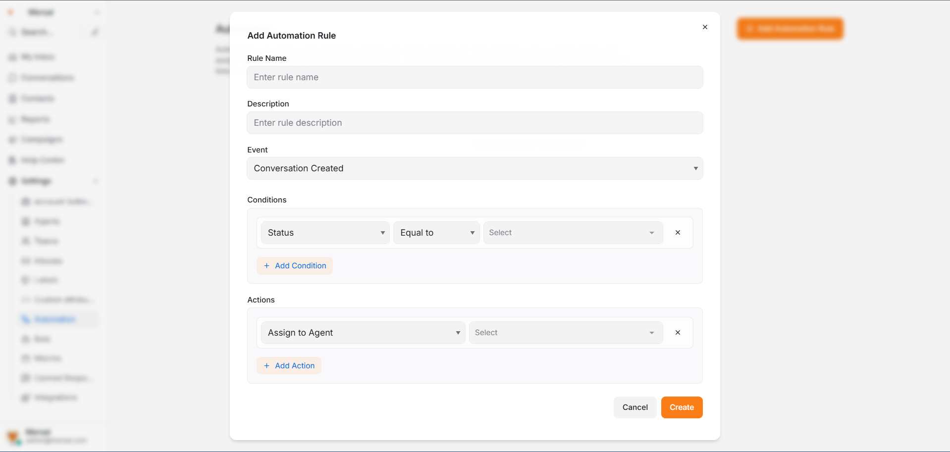 Automation Rules, Macros & SLA Management