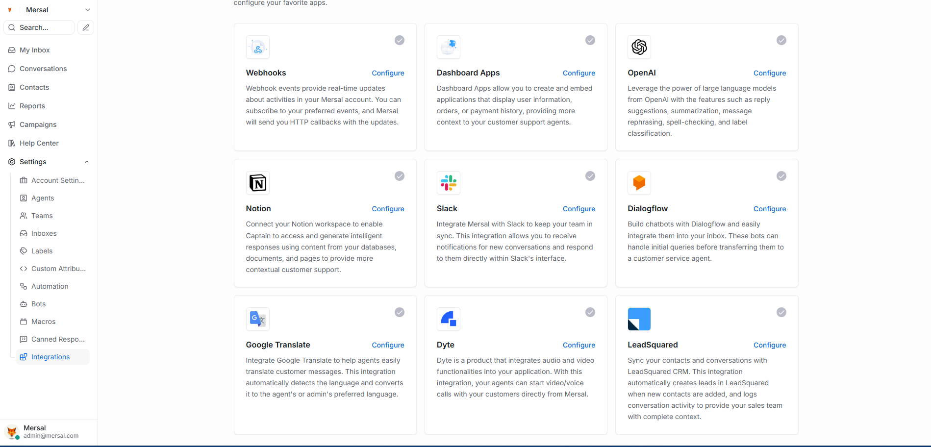 Enterprise Security, Integrations & API Access